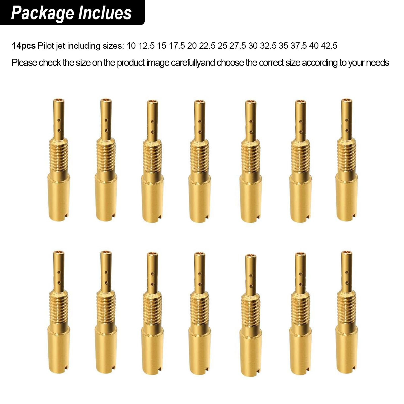 Amazon.com: Strongthium Pilot Jet Slow Jet Kit for Mikuni RS HSR